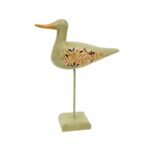 Decorative Wooden Bird Figurines – Set of 2 - Image 2
