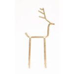 Handcrafted Metal Reindeer Figurines – Set of 2 - Image 2