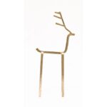 Handcrafted Metal Reindeer Figurines – Set of 2 - Image 3