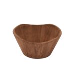 Handcrafted Wooden Serving Bowls (Set of 3 – Nested Design) - Image 4