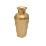 Decorative Golden Metal Vases (Set of 3) - Image 2