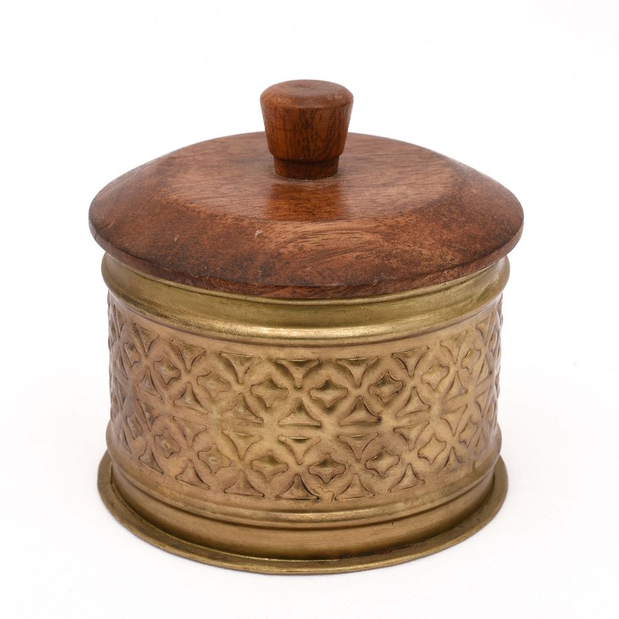 29 Handcrafted Metal & Wood Decorative Storage Collection - Image 1